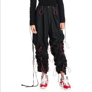 Unravel Project drawstring hybrid cargo pants